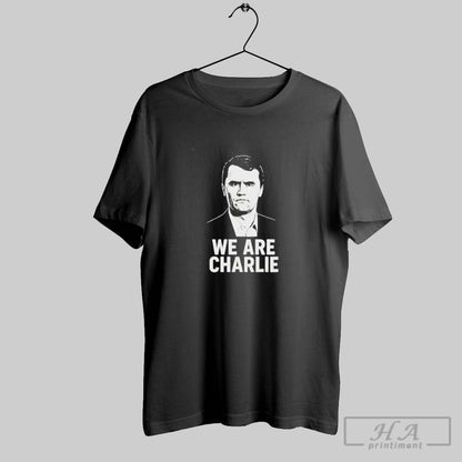 We Are Charlie Kirk Tribute Hoodie Vintage Outfit