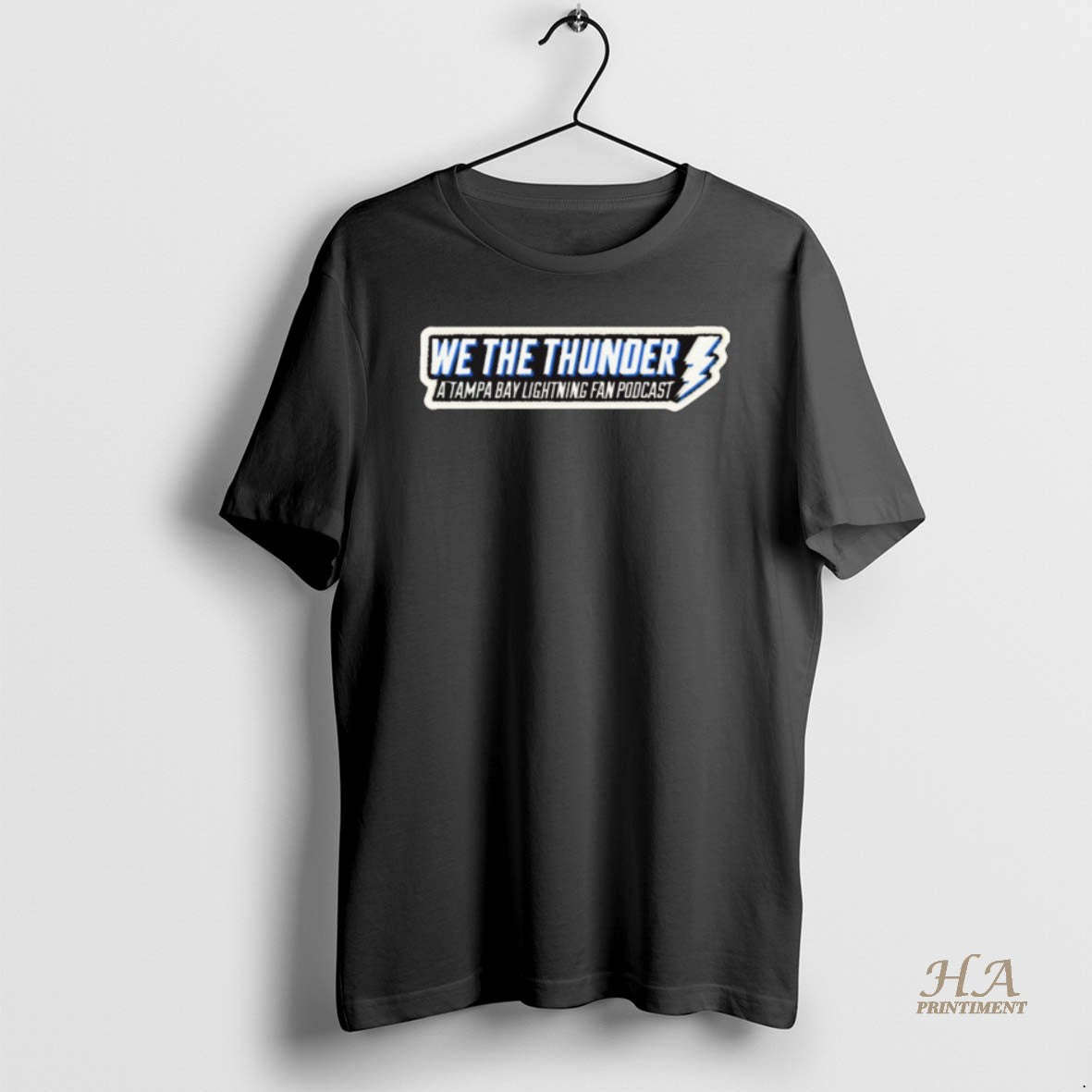 We Thunder Tampa Bay Lighting Podcast TShirt Designer Outfit