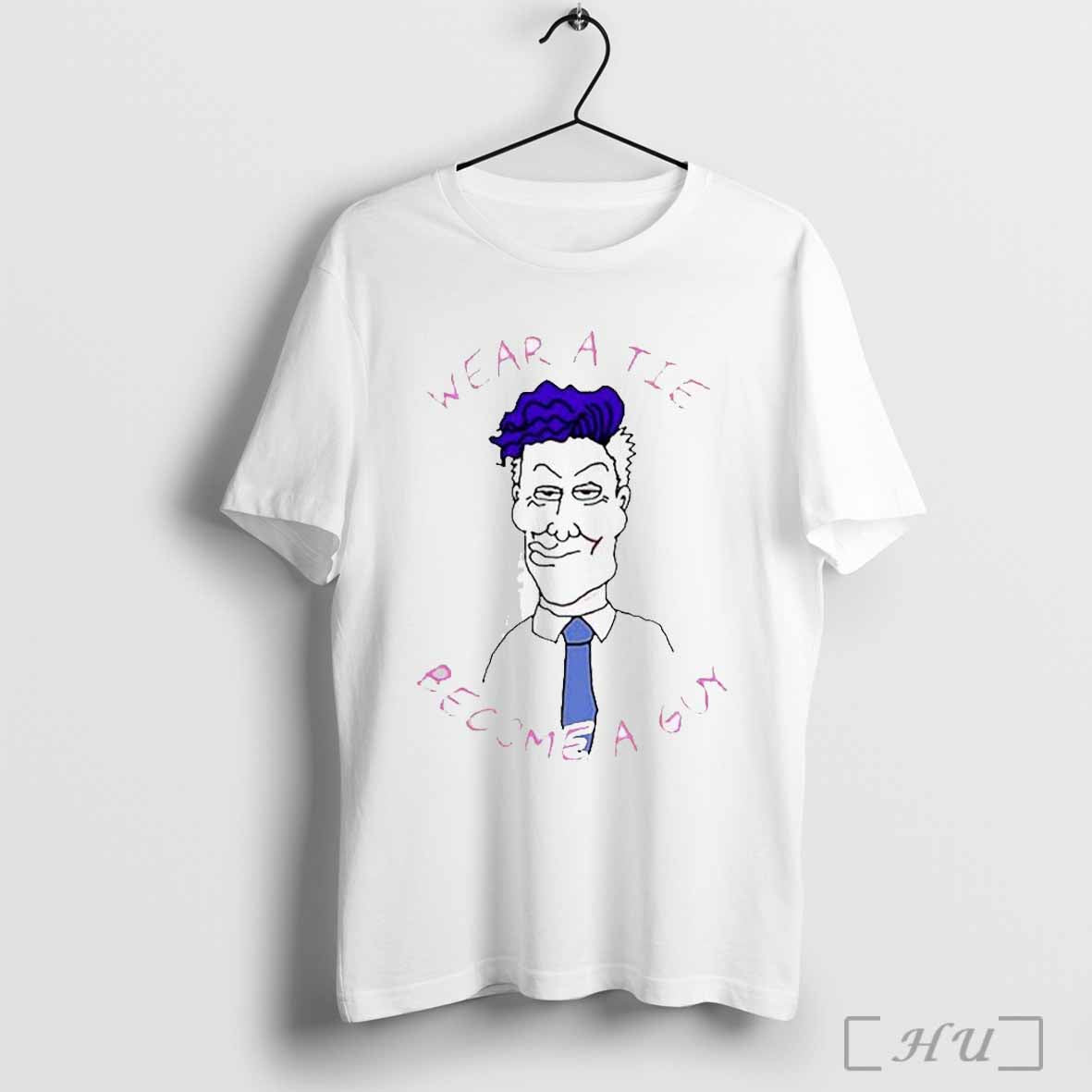 Wear Tie Become Guy Hoodie Vintage Outfit