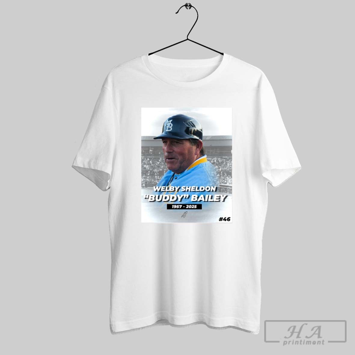 Welby Sheldon Buddy Bailey 1957 2025 Pelicans Baseball Tee Exclusive