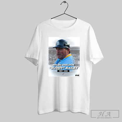Welby Sheldon Buddy Bailey 1957 2025 Pelicans Baseball Tee Exclusive