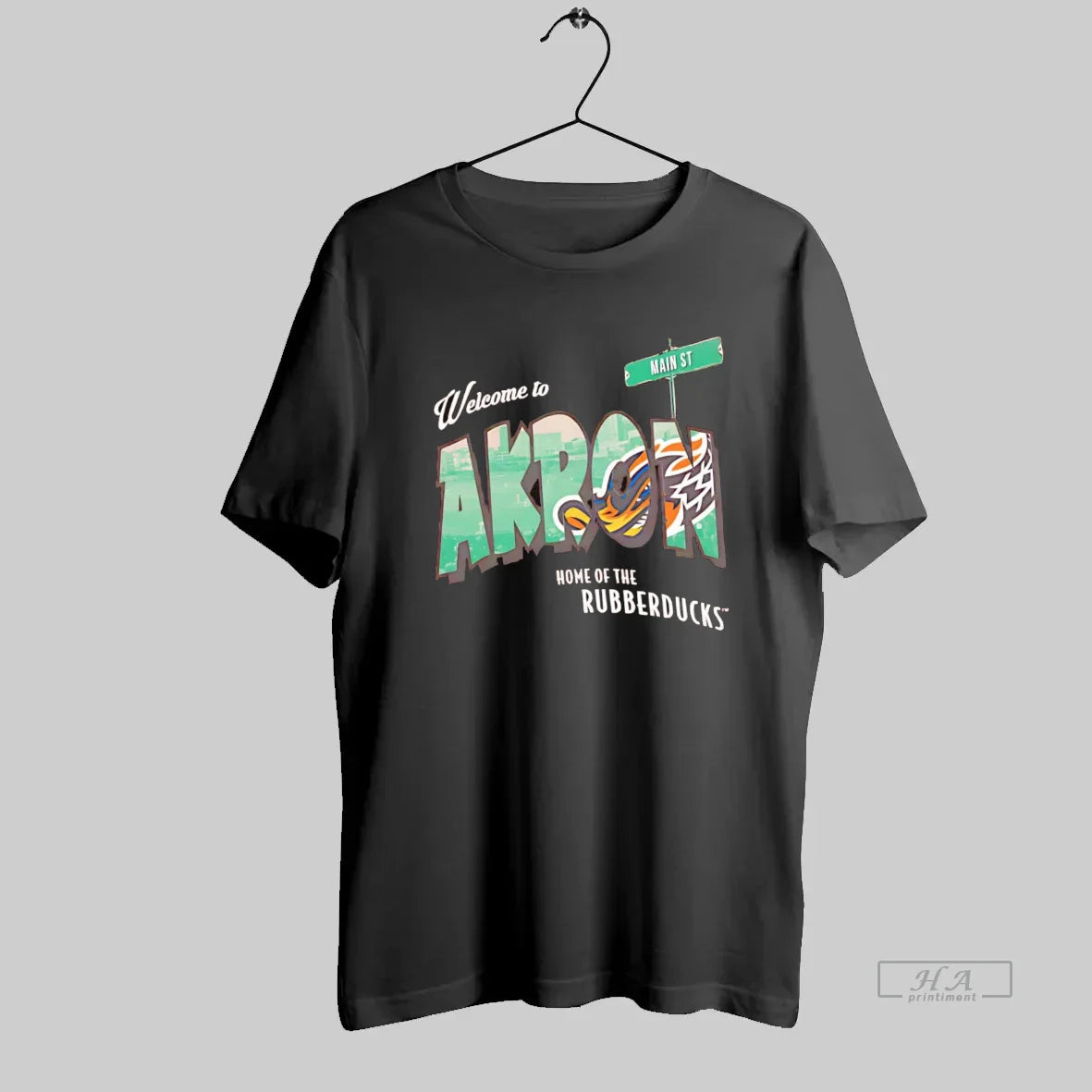 Welcome To Akron Home Rubberducks Tee Unique Merch