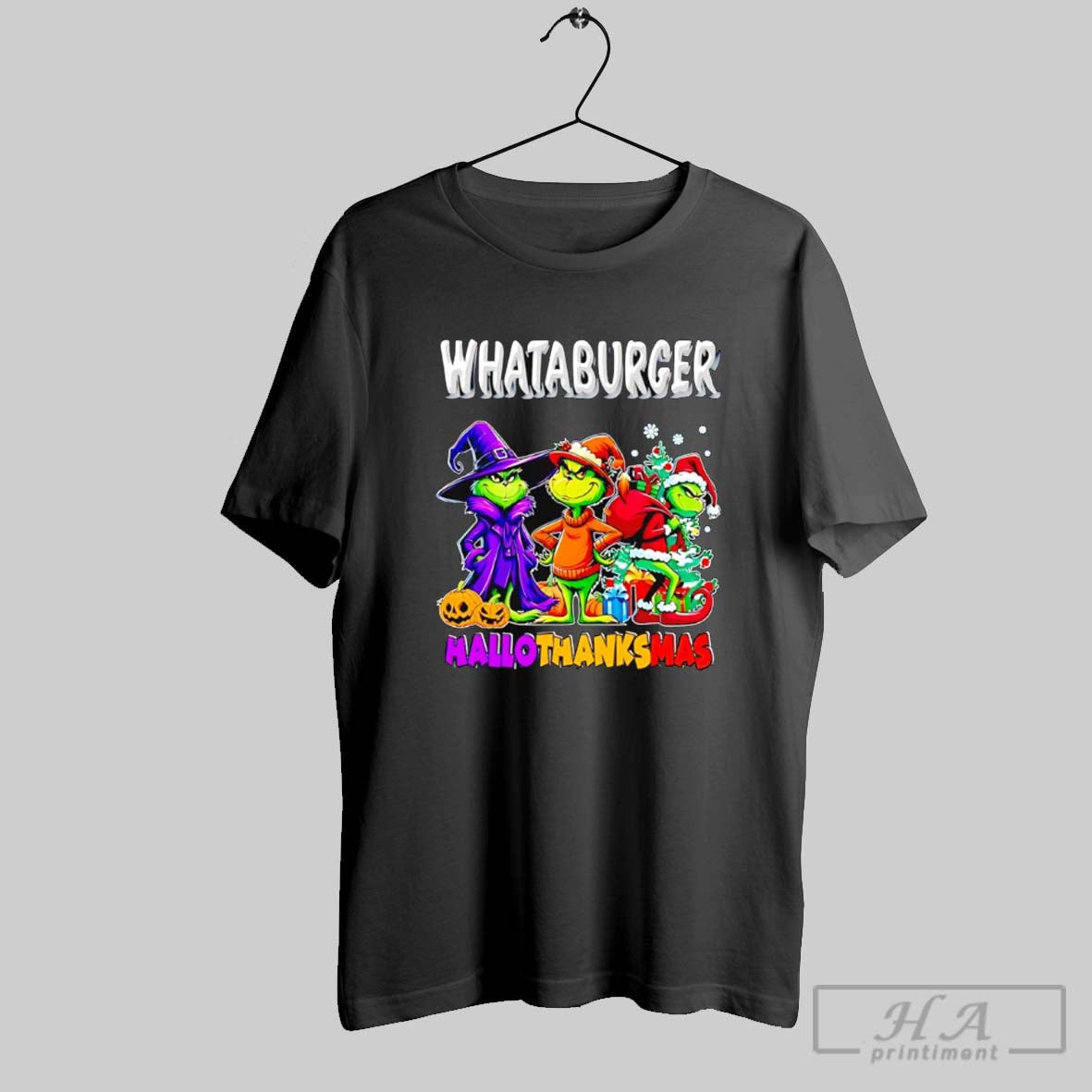 Whataburger Hallothanksmas Grinch Tank Top Stylish Style