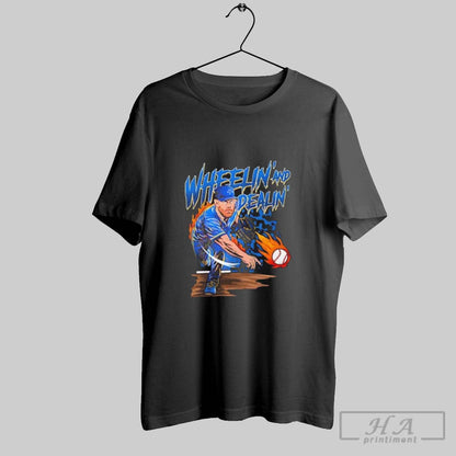 Wheelin And Dealin Baseball Sweatshirt Retro Collection