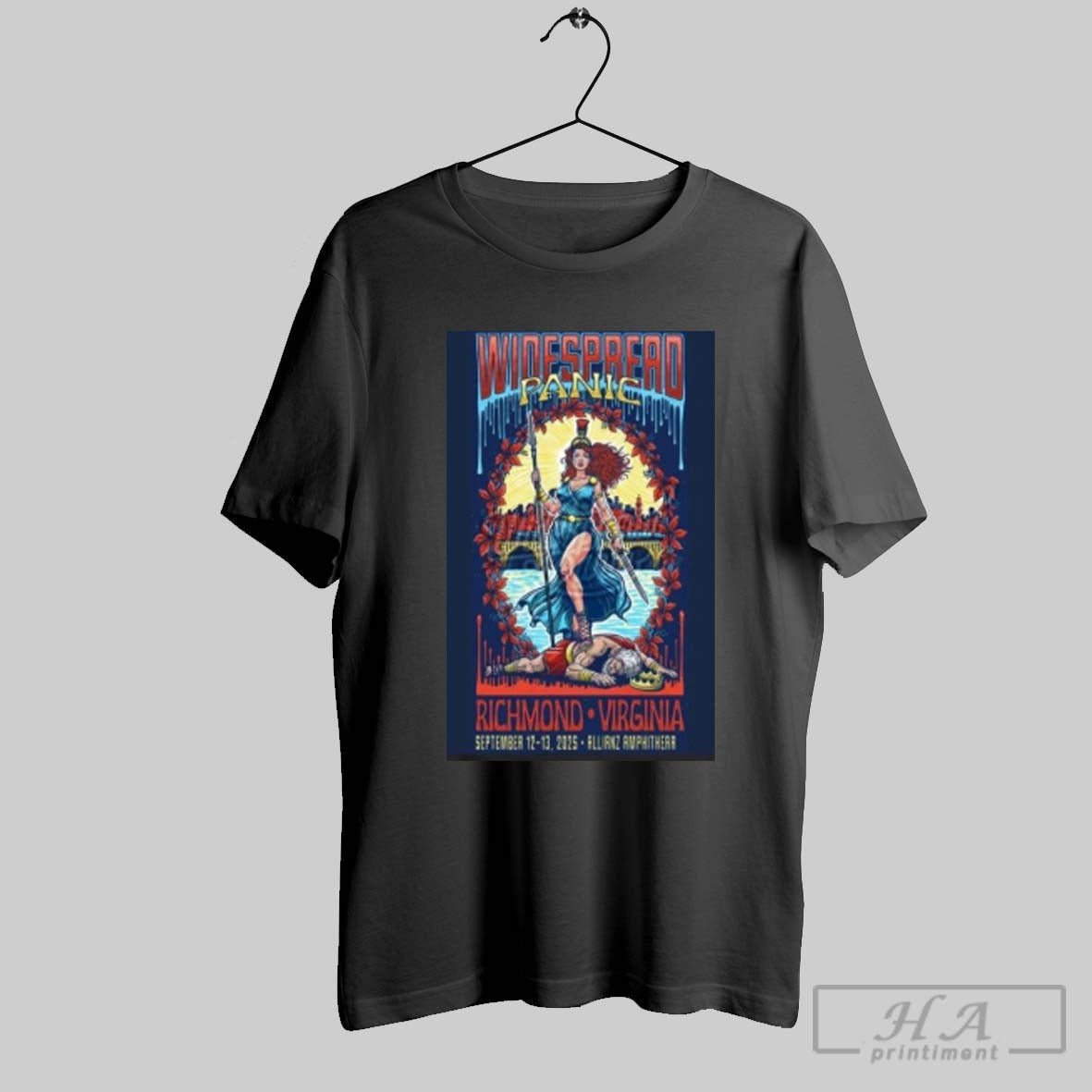 Widespread Panic Richmond Va Tour Sept 12 13 2025 Shirt Trendy