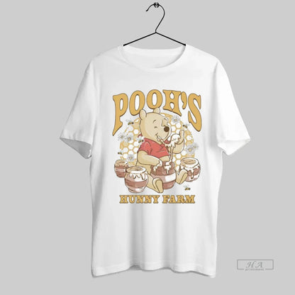 Winnie Pooh Bear Hunny Farm Tee Stylish Merch