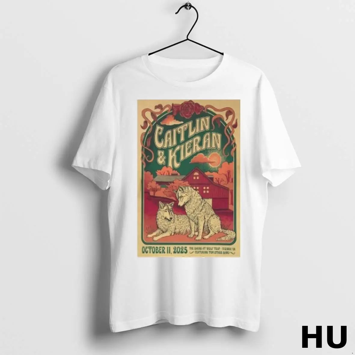 Wolf Caitlin Kieran Oct 11 2025 Barns Wolf Trap Vienna Va Shirt