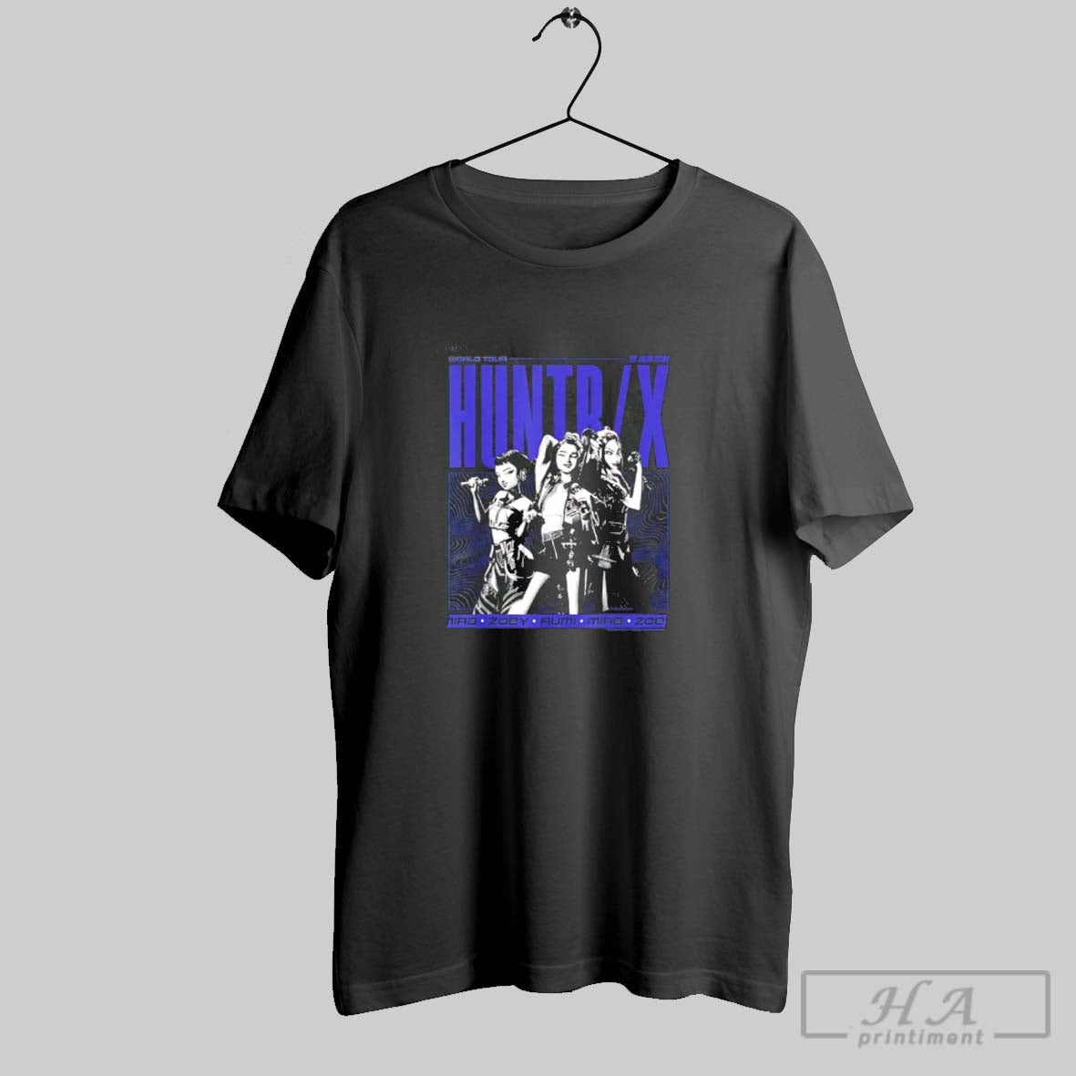 World Tour Huntrix Poster Halloween TShirt Authentic Style