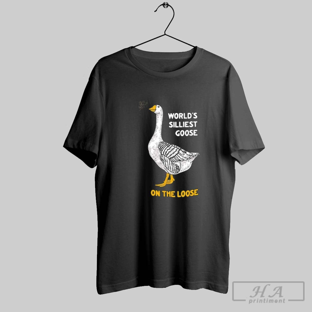 Worlds Silliest Goose Loose Tank Top Premium Look