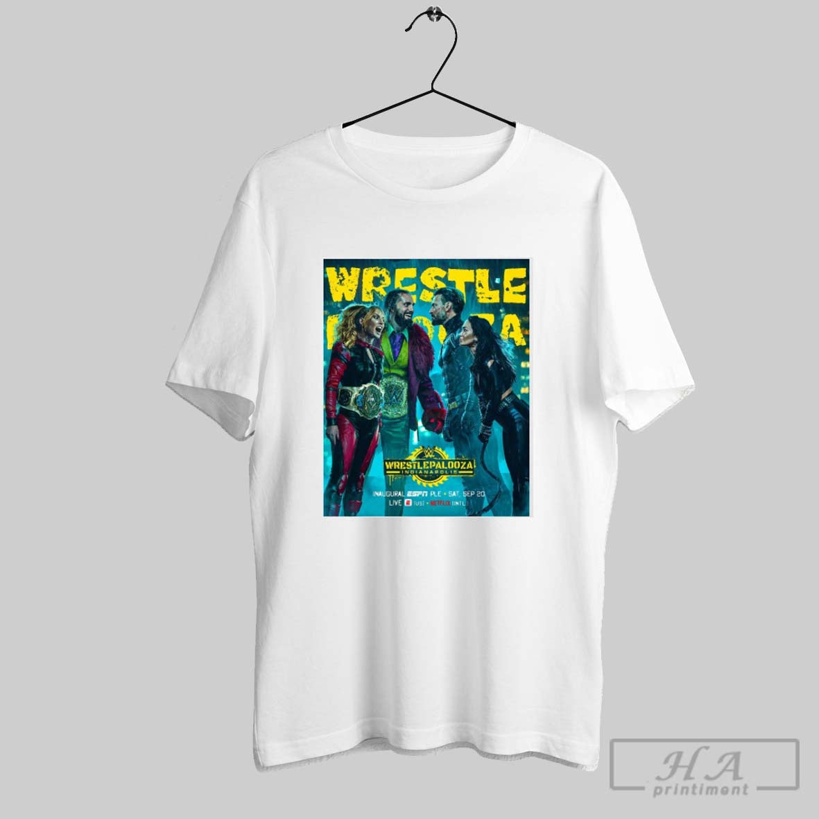 Wrestlepalooza Cm Punk Aj Lee Seth Rollins Becky Lynch Saturday