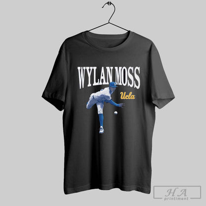 Wylan Moss Illustrated Ucla Bruins Baseball Ncaa Big Ten Conference