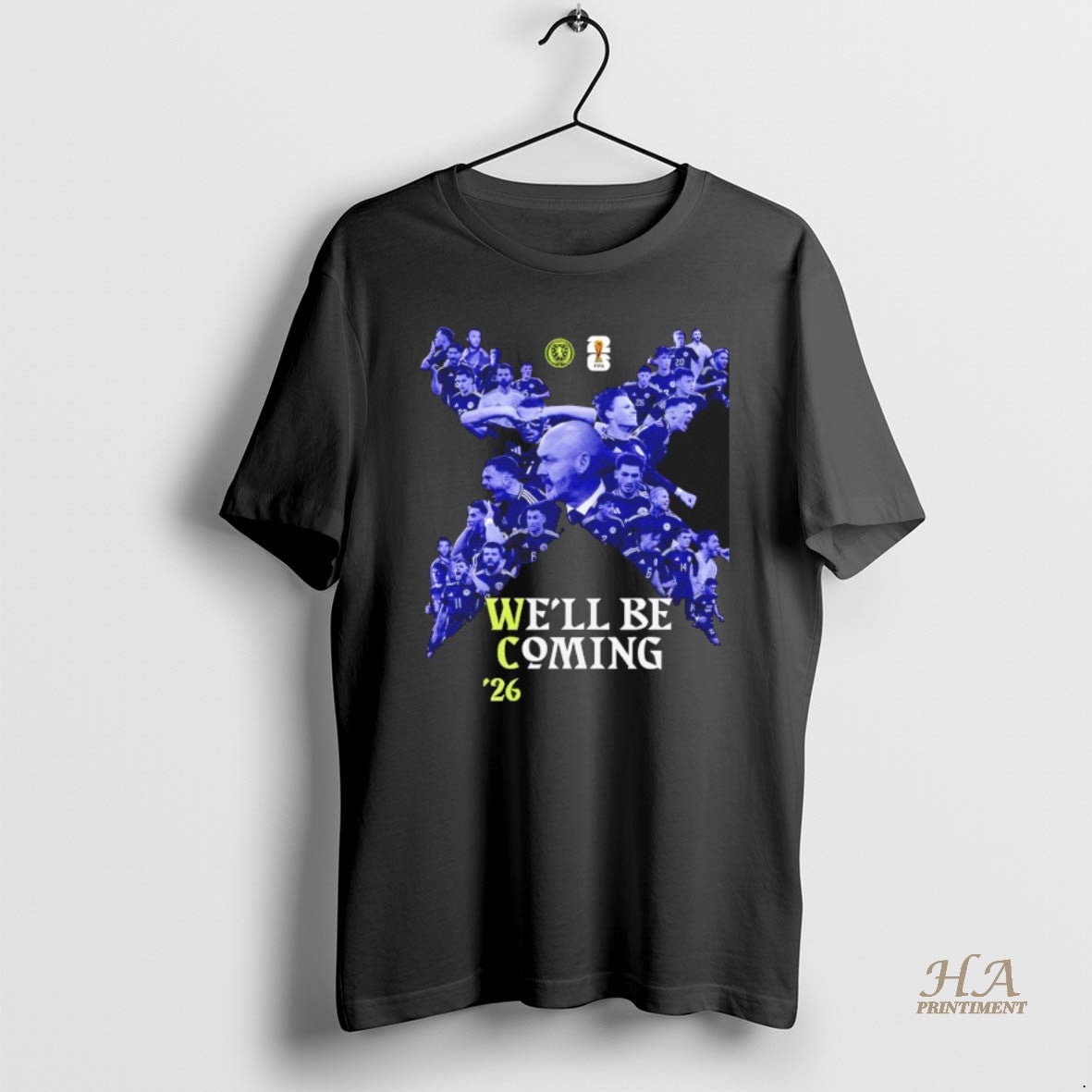 X Scotland World Cup 2026 Well Be Coming 26 Long Sleeve Premium Outfit