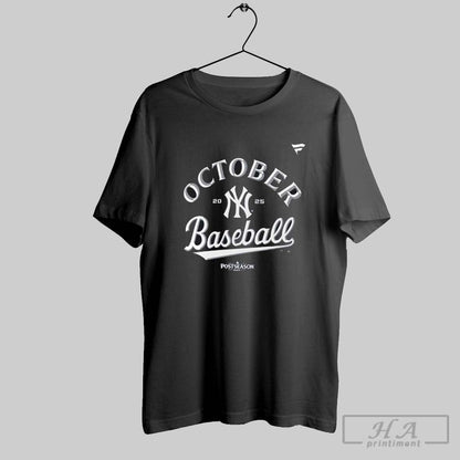 Yankees October Baseball 2025 Tank Top Trendy Collection