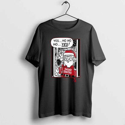 Yes Ho Ho Ho Yes Santa Sickos Cartoon Merry Tank Top Premium Style
