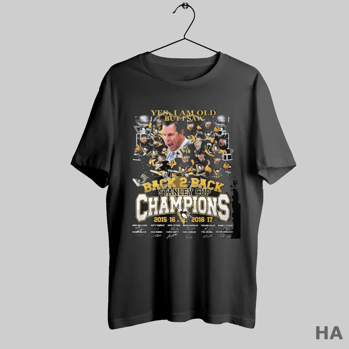 Yes I Am Old But I Saw Pittsburgh Penguins Back 2 Back Stanley Cup