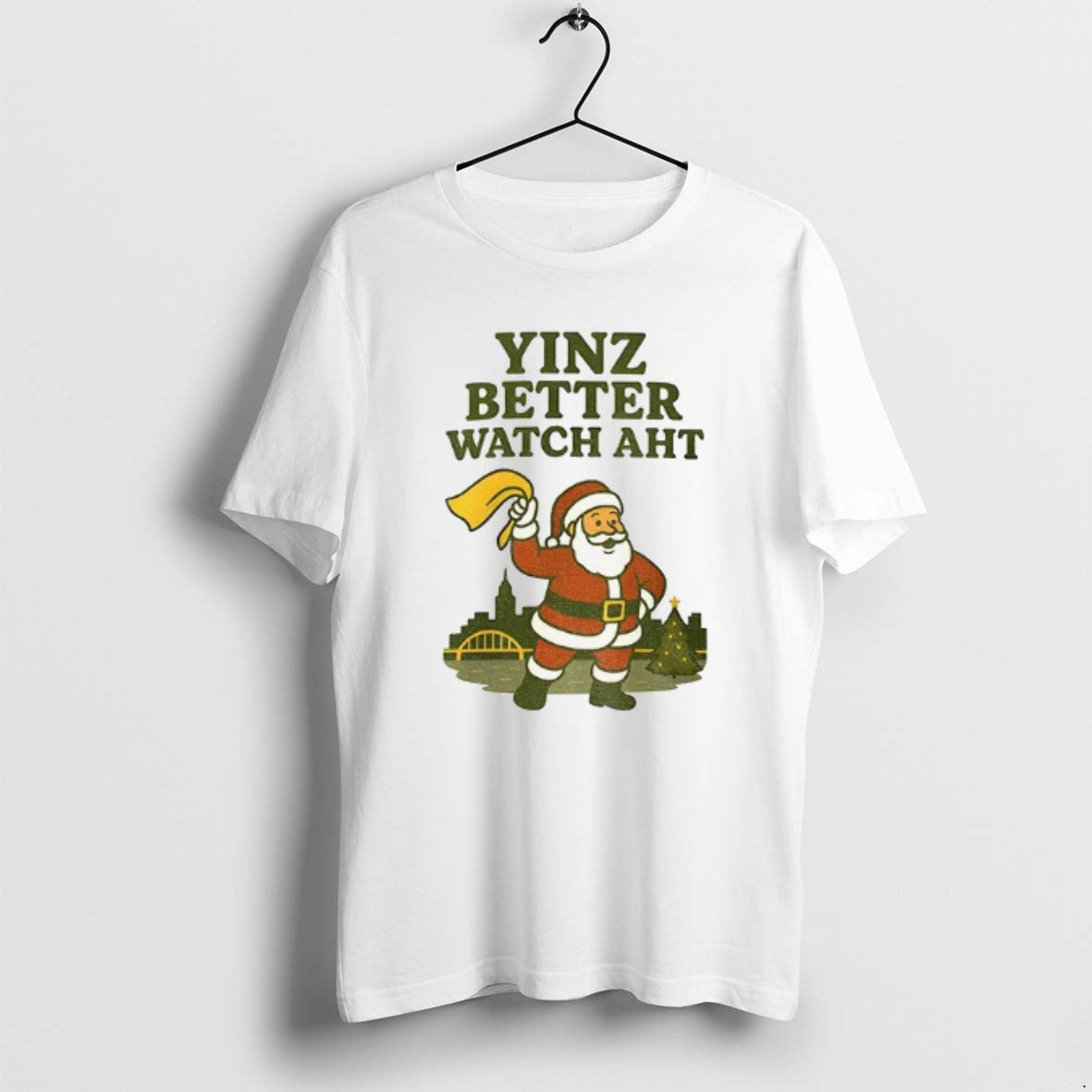 Yinz Better Watch Aht Pittsburgh Tank Top Retro Art