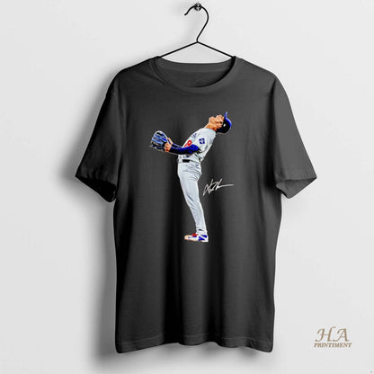 Yoshinobu Yamamoto Los Angeles Dodgers Light Sout Regular Signature