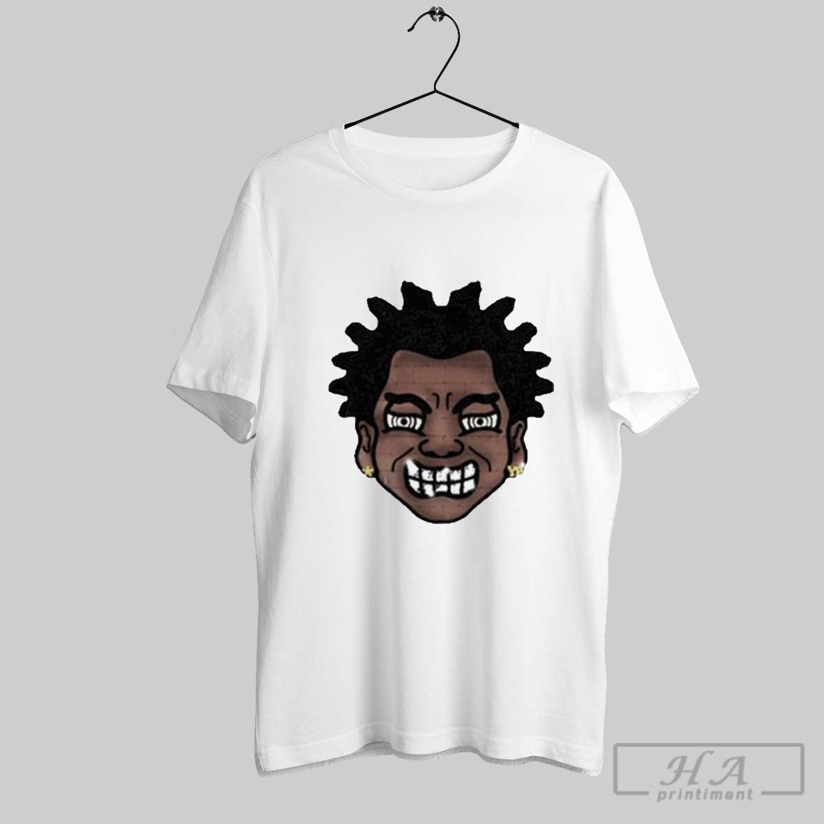 Youngboy Cold World Caricature Tee Designer Art