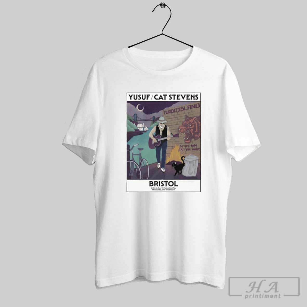 Yusuf Cat Stevens Road To Findout 2025 Tour Bristol TShirt Stylish