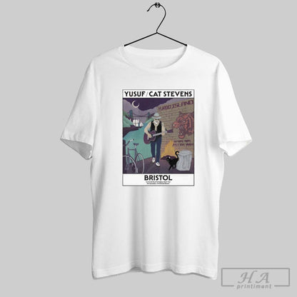 Yusuf Cat Stevens Road To Findout 2025 Tour Bristol TShirt Stylish