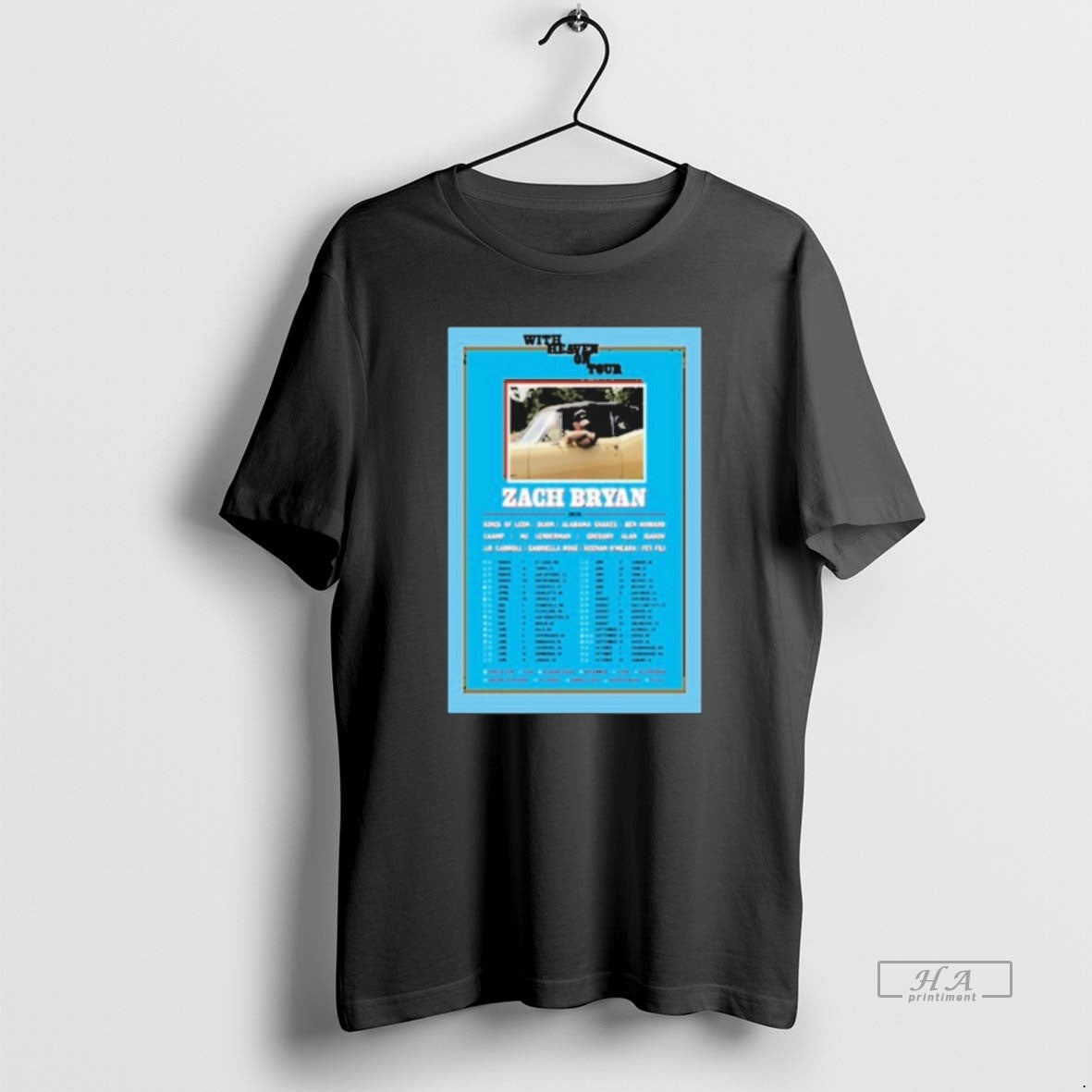Zach Bryan Heaven Tour 2026 Dates Long Sleeve Unique Design
