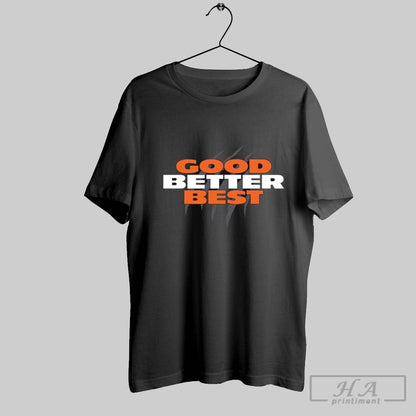 A2Kkafx6 Good Bettter Best Chicago Bears Claw Marks Tee Trendy Design
