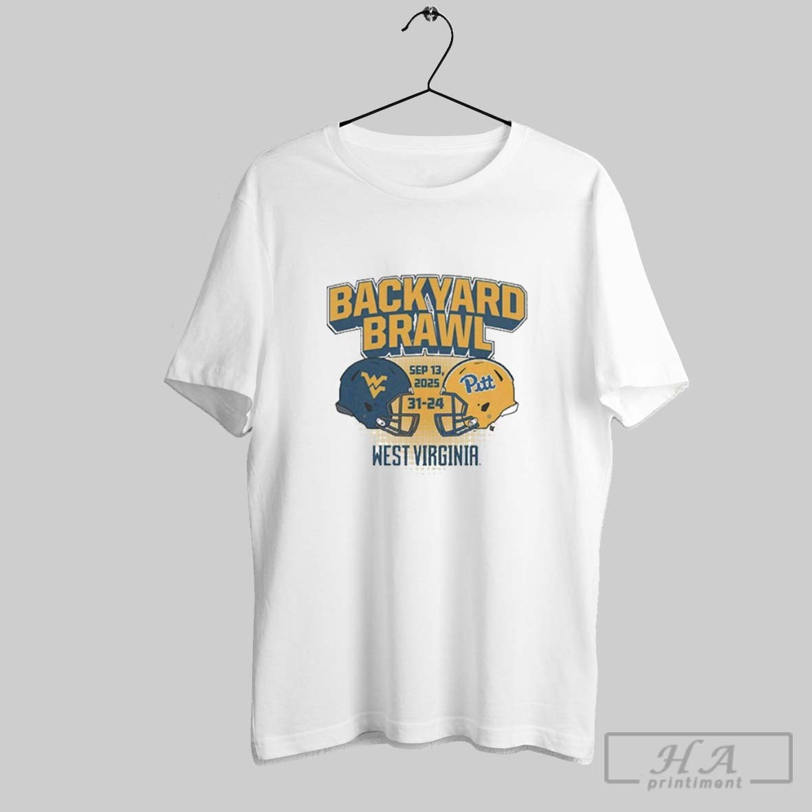 Backyard Brawl Champs West Virginia Mountaineers Vs Pitt Panthers
