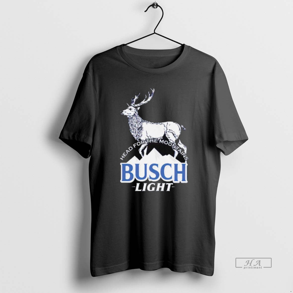Busch Light Head Mountains Shirt Elegant Apparel