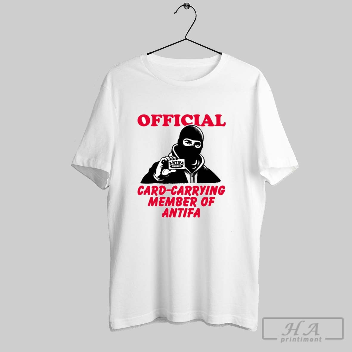 Card Carrying Member Antifa Hoodie Vintage Collection
