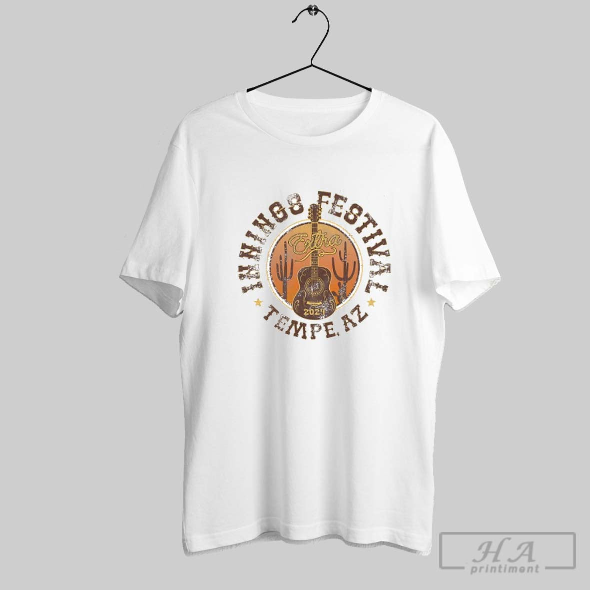 Extra Innings Festival Guitar Sunset 2024 S Sweatshirt Stylish Gift