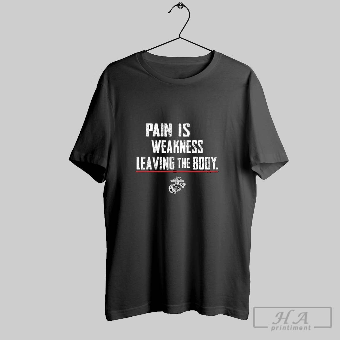 Marines Pain Is Weakness Leaving Body S Sweatshirt Unique Fashion
