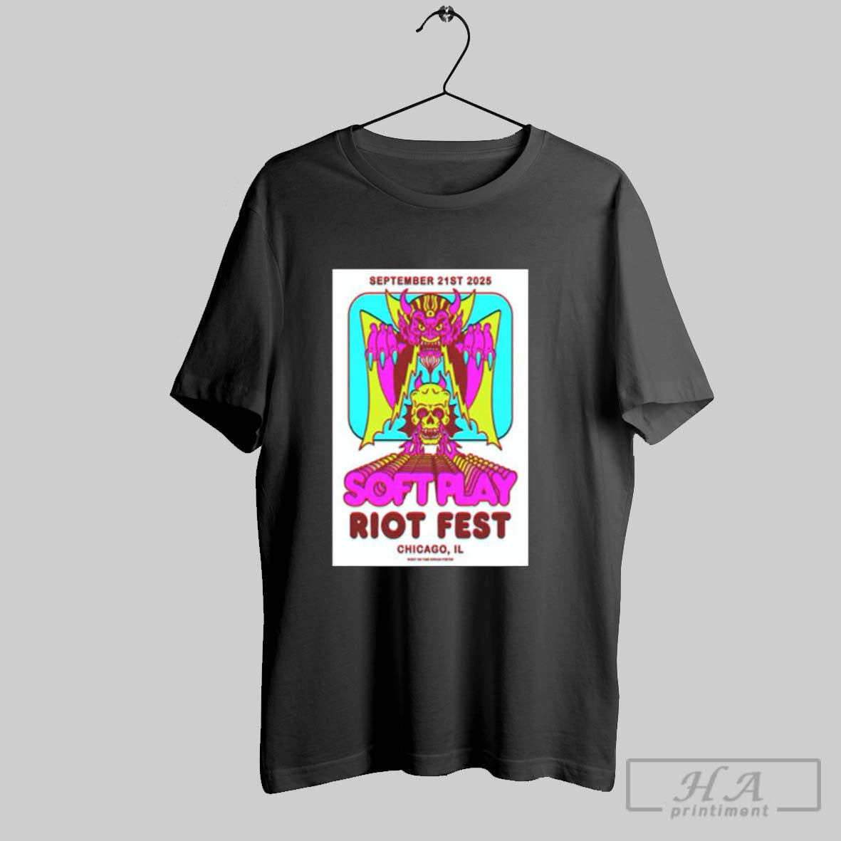 Soft Play Sept 21 2025 Chicago Il TShirt Classic Apparel