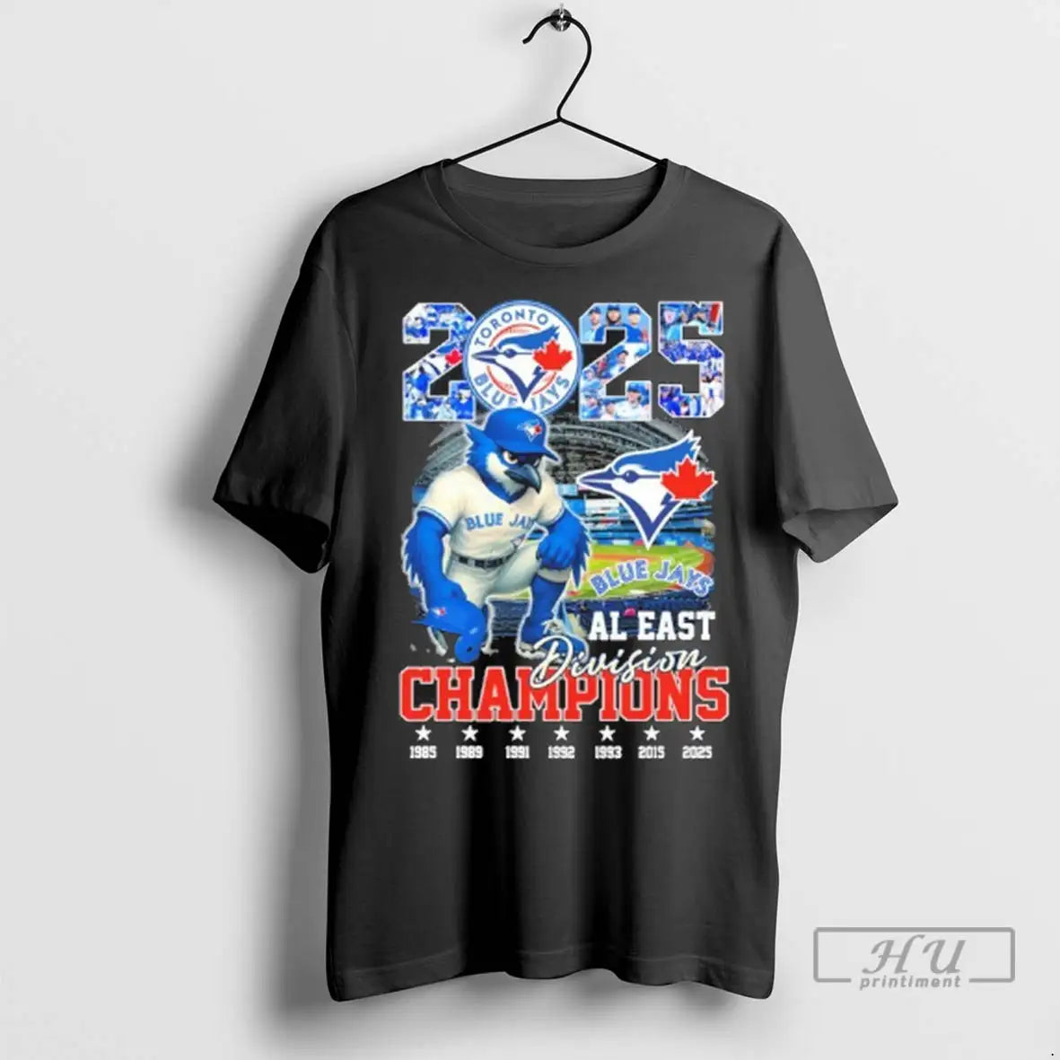 Officials 2025 Al East Division Champions Toronto Blue Jays Mascot T