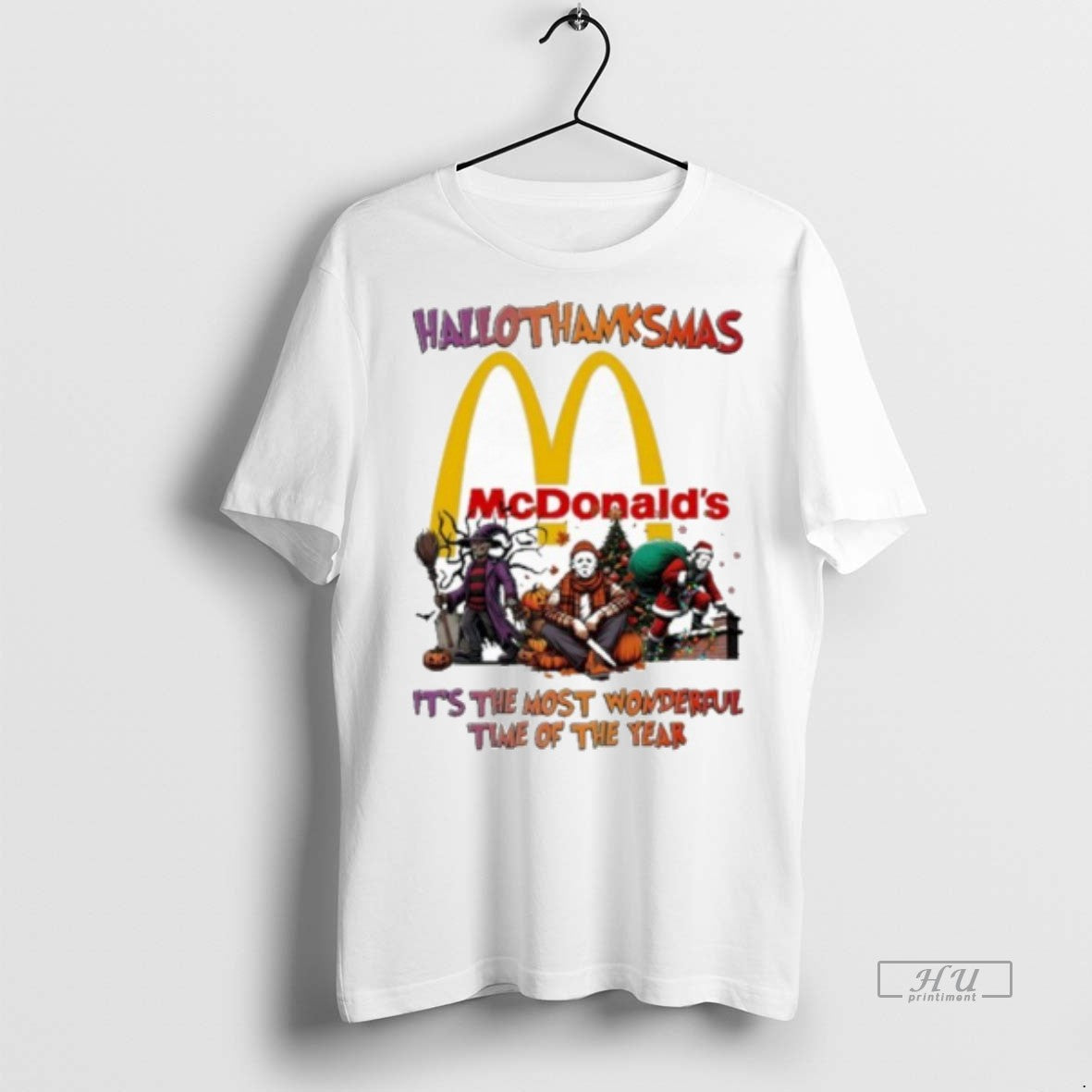 Officials 2025 Mcdonalds Logo Hallothanksmas Horror Film Its Most