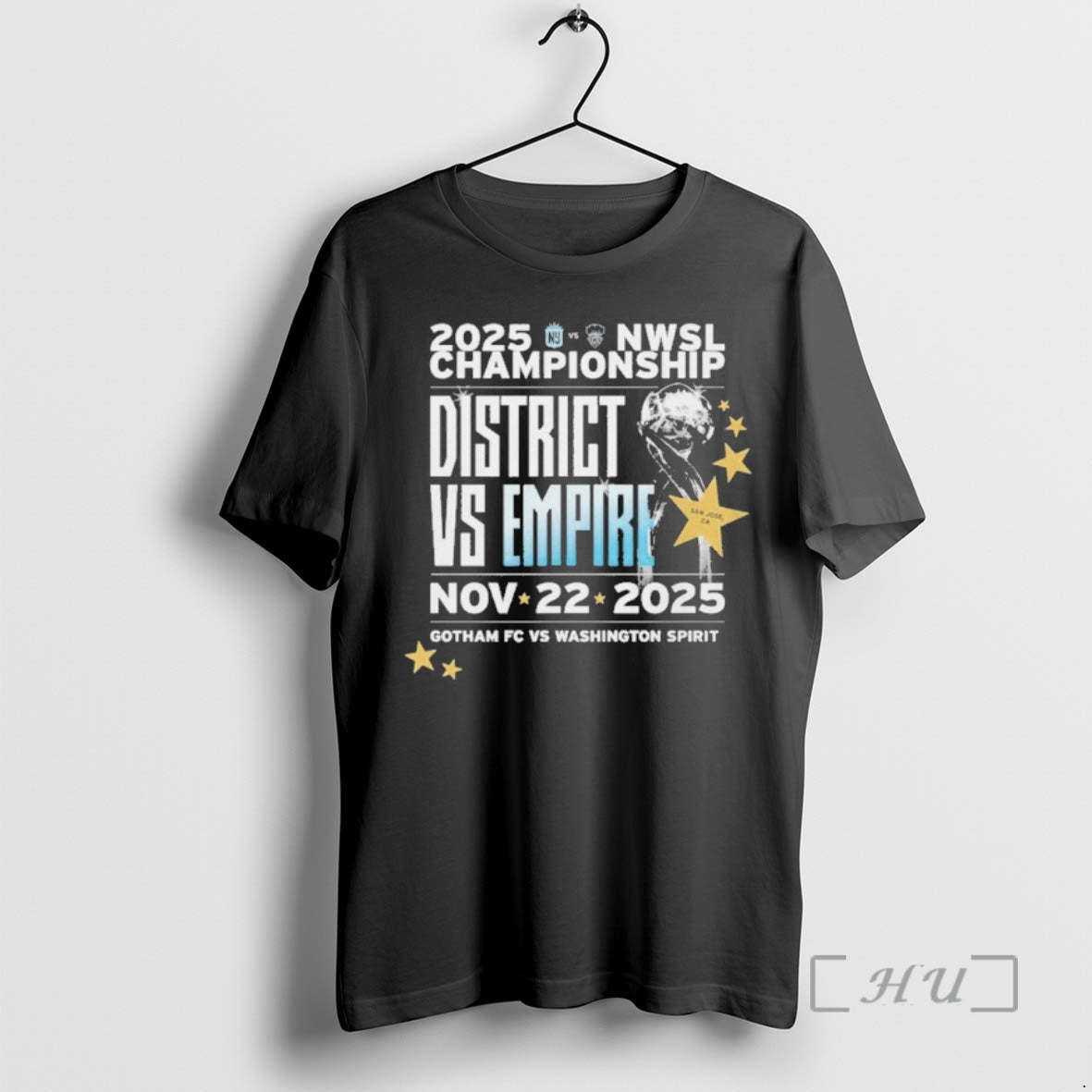 Officials 2025 Nwsl Championship Gotham Fc Vs Tee Retro Merch