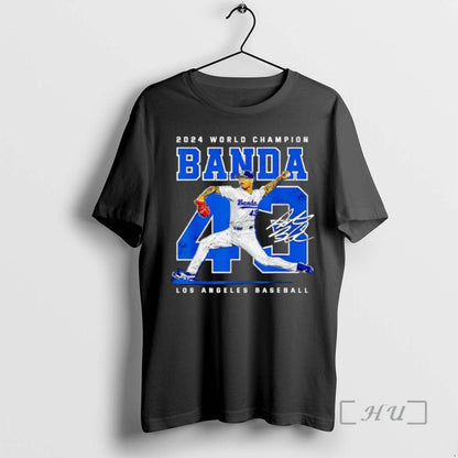 Officials 2025 World Champion Los Angeles Dodgers Anthony Banda 43