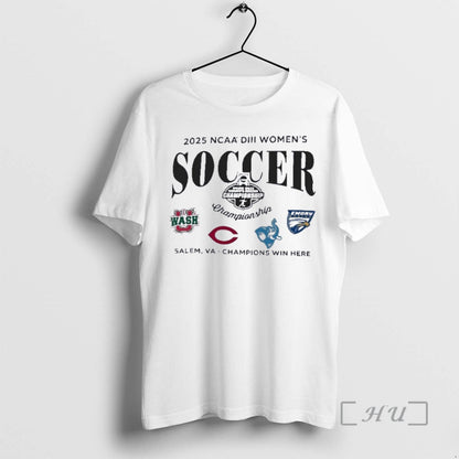 Officials 4 Teams 2025 Ncaa Diii Womens Soccer Championship Shirt