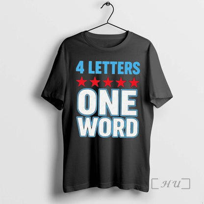 Officials 4 Letters One Word Punk Tank Top Designer Gift