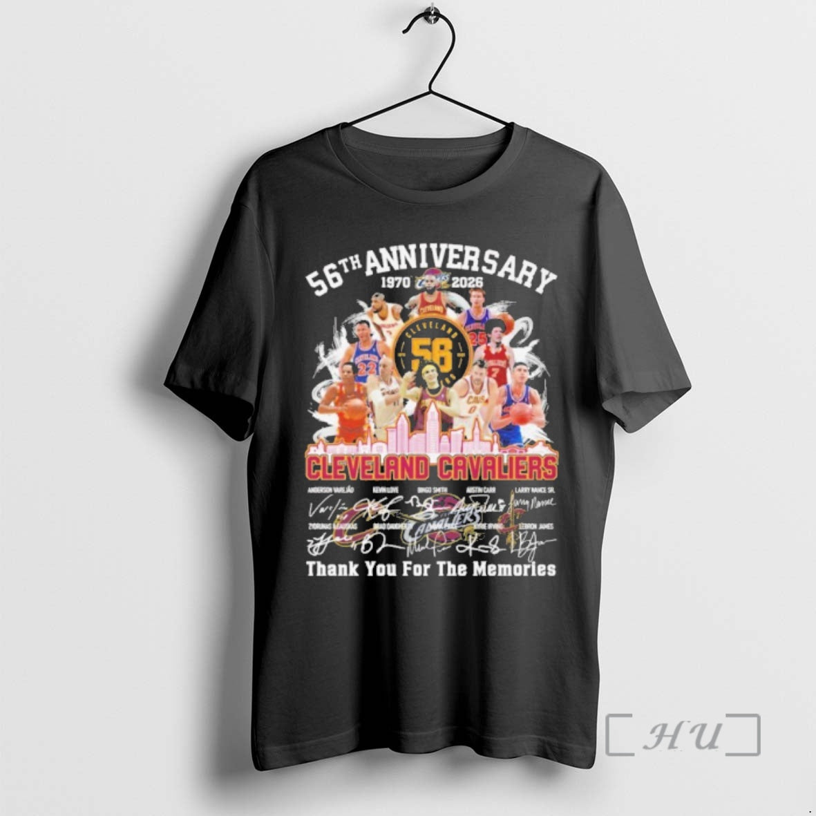 Officials 56Th Anniversary 1970 2026 Cleveland Cavaliers Hoodie