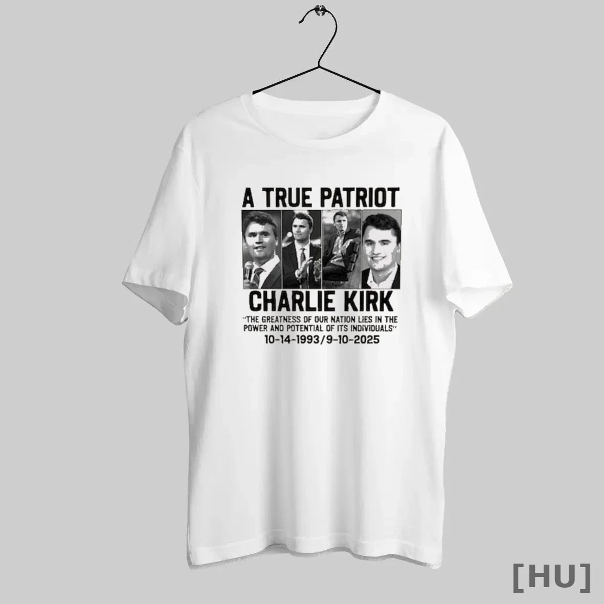 Officials True Patriot Charlie Kirk Greatness Our Nation Lies Power