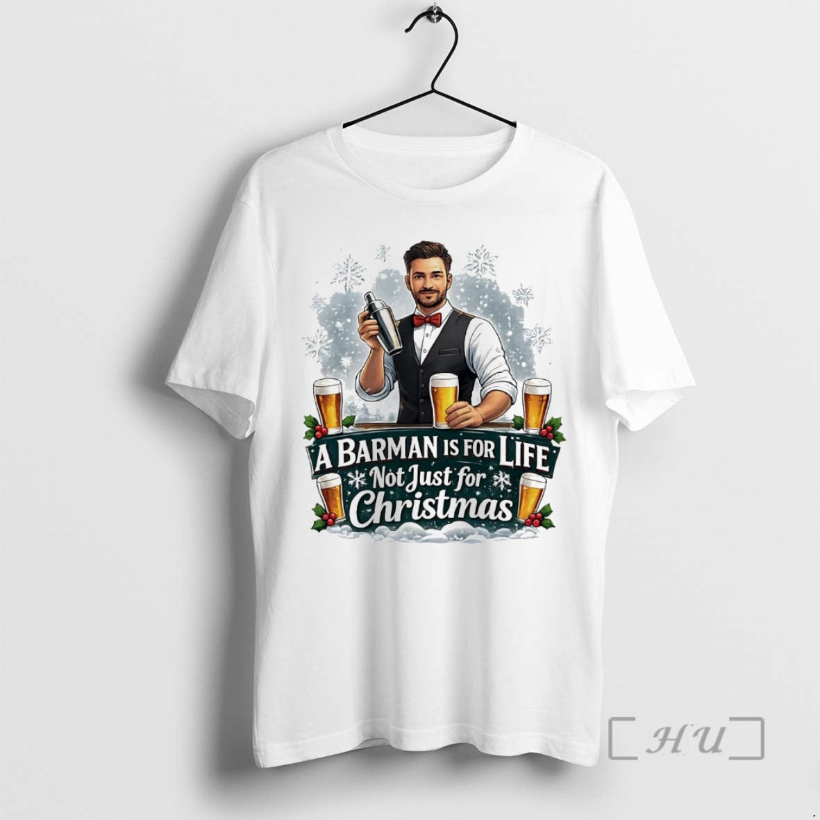 Officials Barman Is Life Not Just Long Sleeve Elegant Design