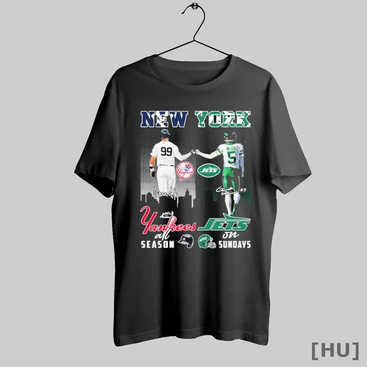Officials Aaron Judge X Garrett Wilson New York Yankees All Season