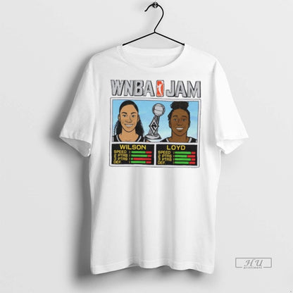 Officials Aja Wilson And Jewell Loyd Wnba Jam Los Angeles Aces 2025