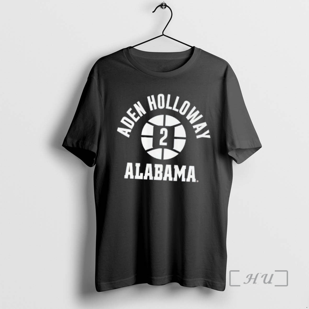 Officials Alabama Crimson Tide Aden Holloway 3 Name Number Ball Tee