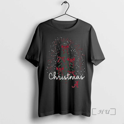 Officials Alabama Crimson Tide Tree Holiday Tank Top Retro Look