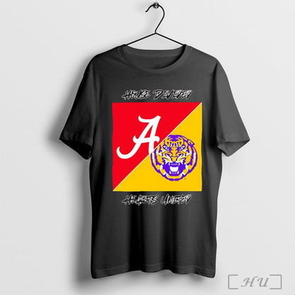Officials Alabama Crimson Tide Vs Lsu Tigers Football House Divided