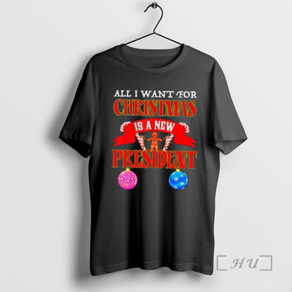Officials All I Want Is New President Gingerbread Premium T Shirts