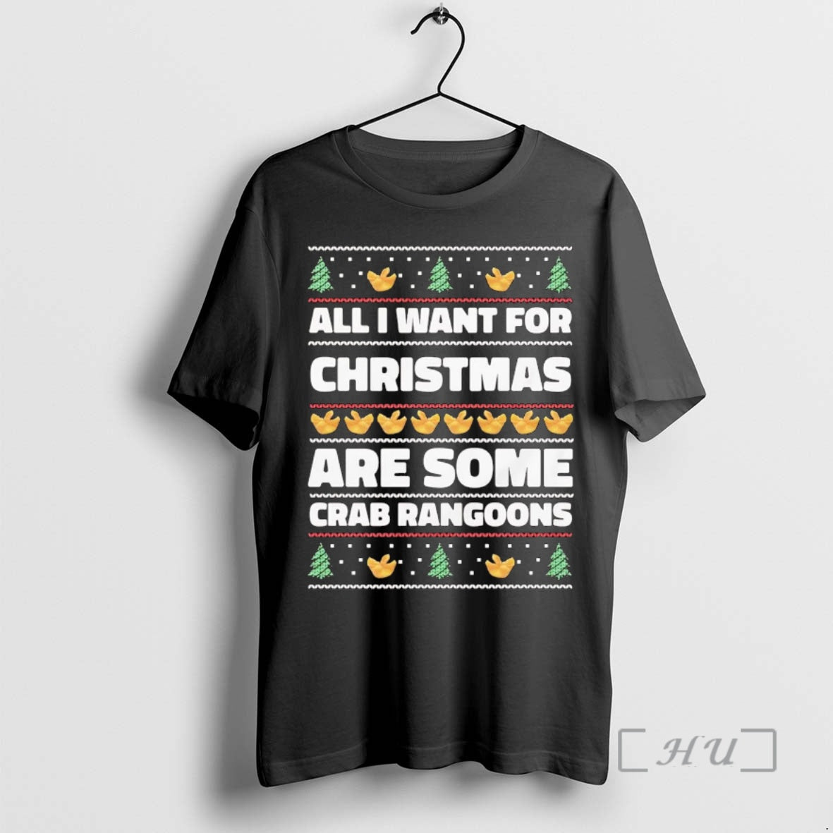 Officials All I Want Crab Rangoons Long Sleeve Designer Design