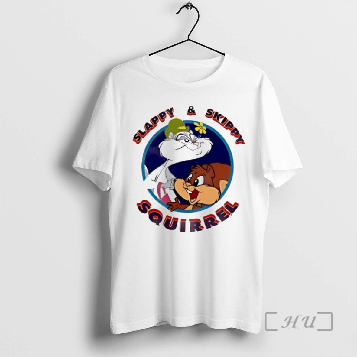Officials Animaniacs Slappy And Skippy Squirrel Hoodie Classic Look