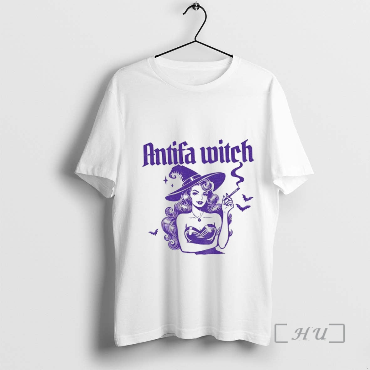 Officials Antifa Witch Anti Fascism Fuck Trump Halloween Sweatshirt